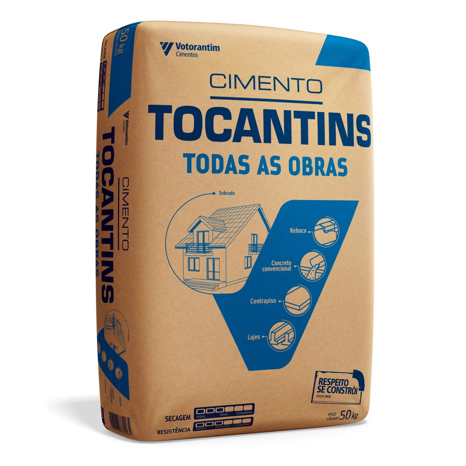Cimento Tocantins CPII – 50 kg
