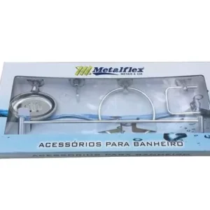 Kit de Acessórios para Banheiro Soft - 16558
